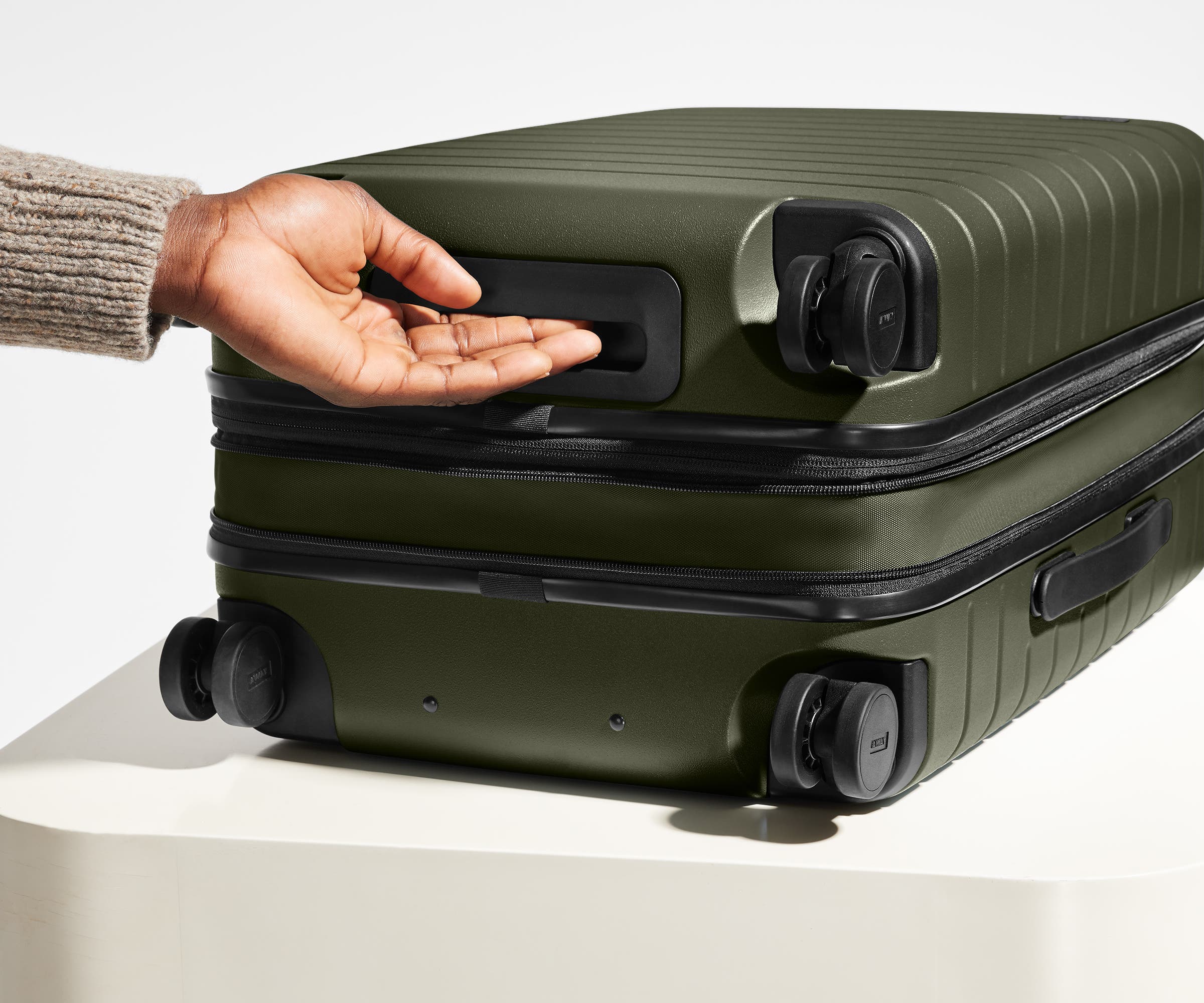 The Carry-On Flex in Olive Green