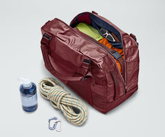 Active Duffle 55L in Burgundy Red
