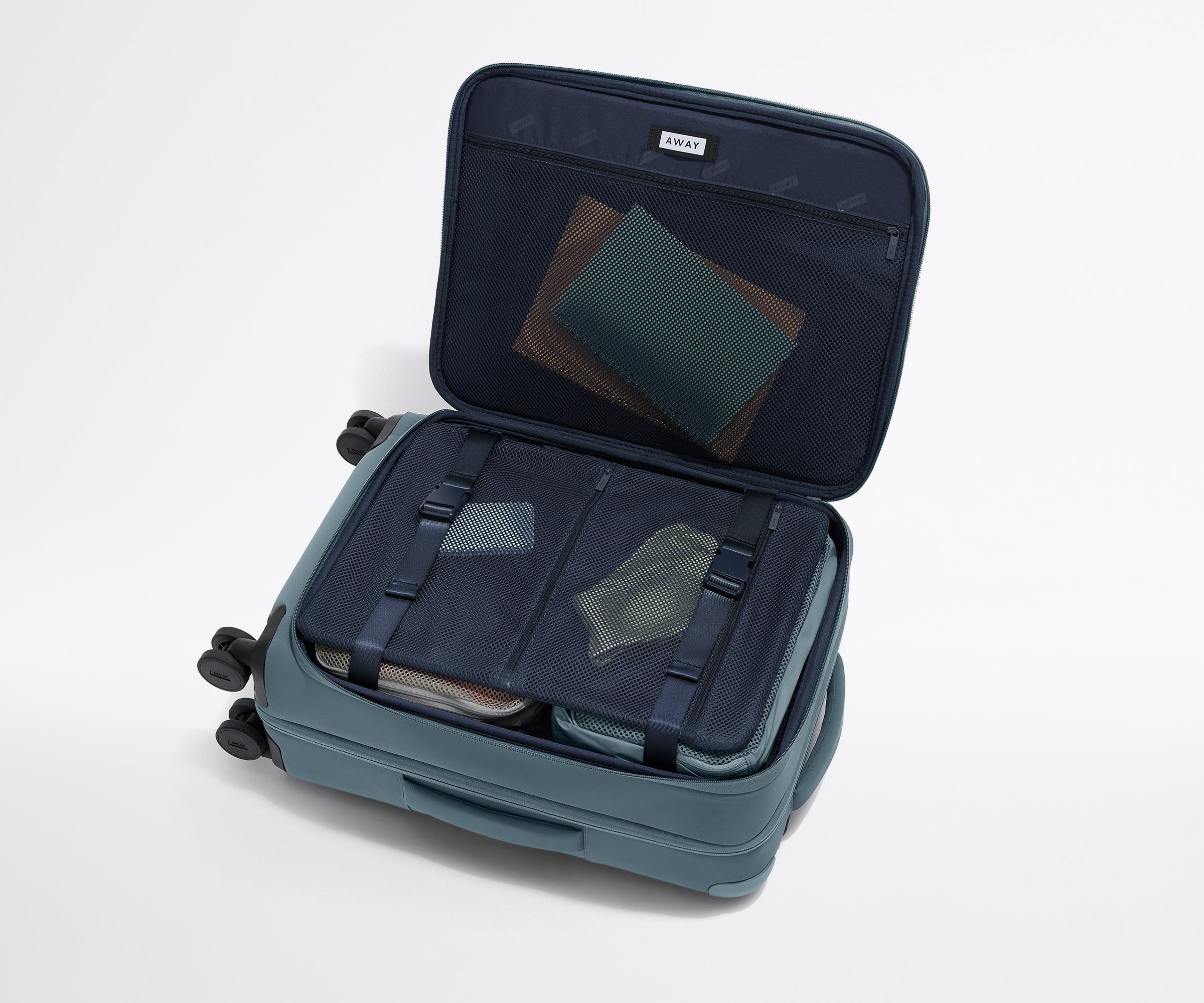 Softside Bigger Carry-On in Coast Blue
