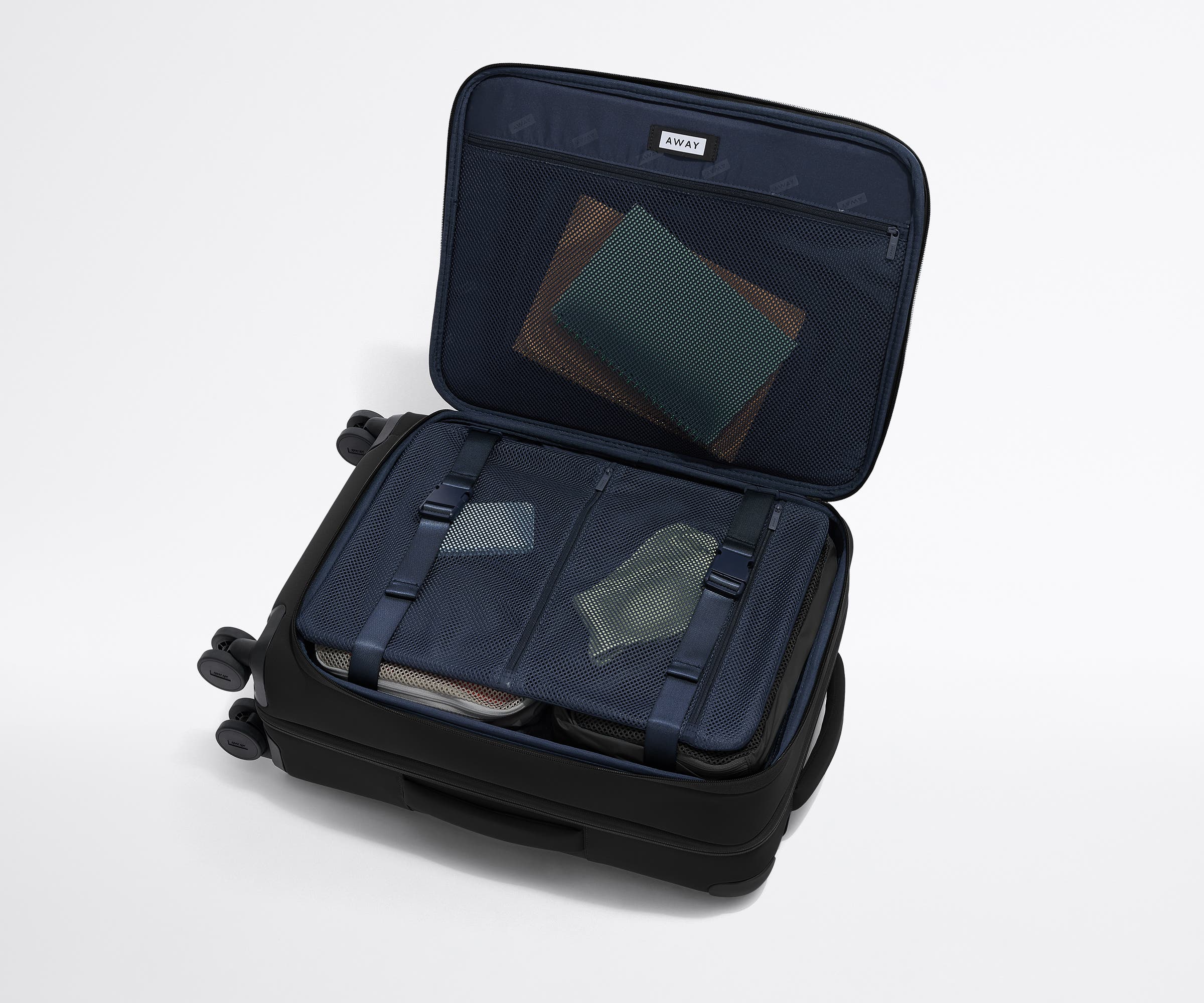 Softside Bigger Carry-On in Jet Black
