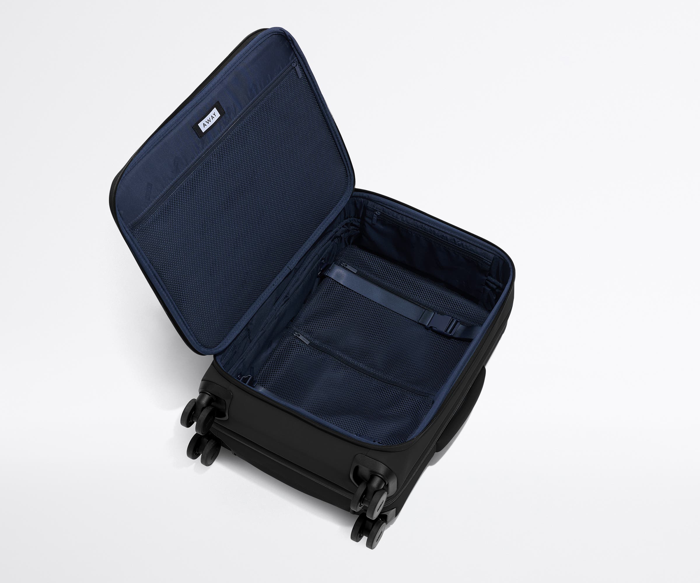 Softside Bigger Carry-On in Jet Black
