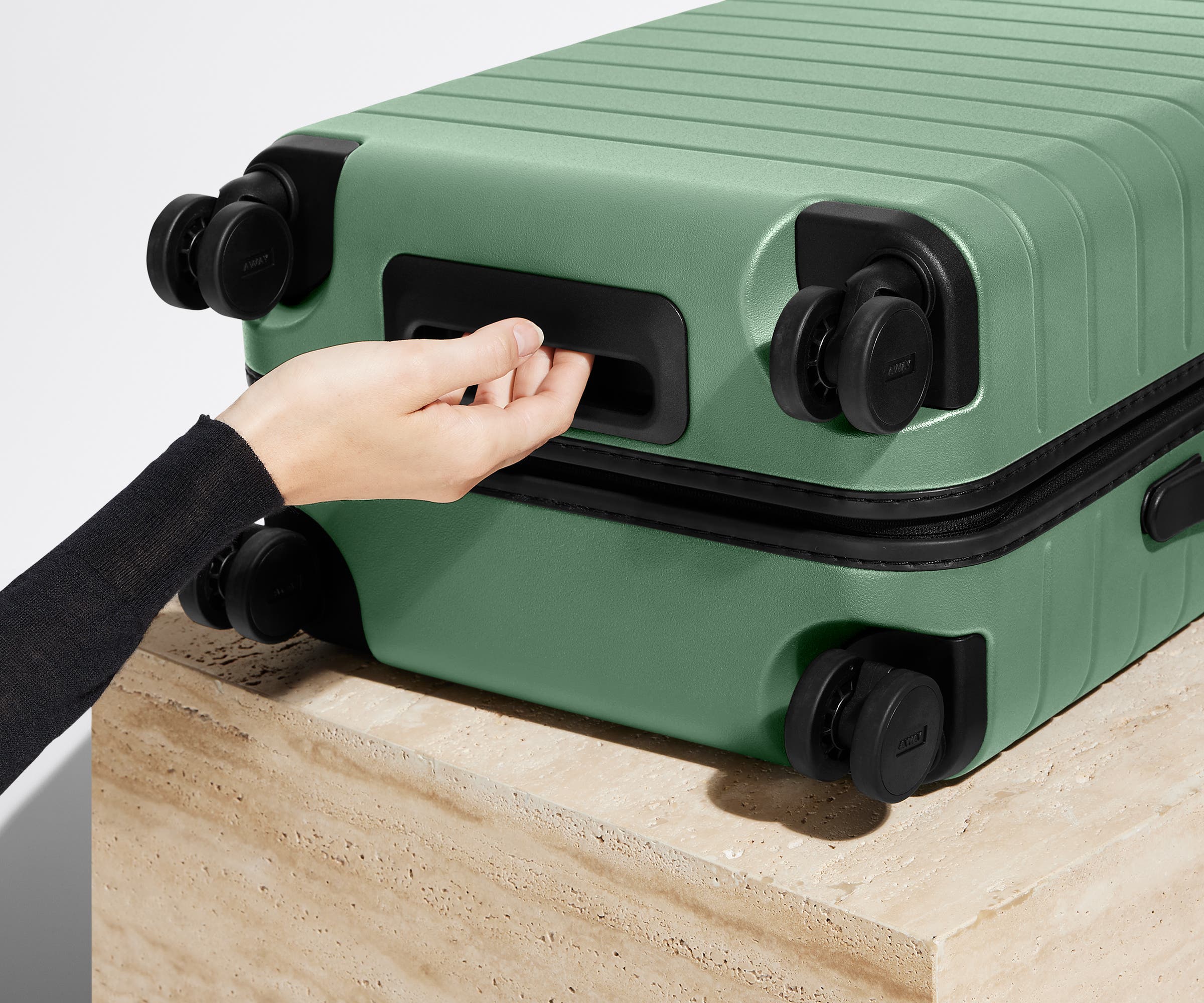 The Bigger Carry-On in Sea Green