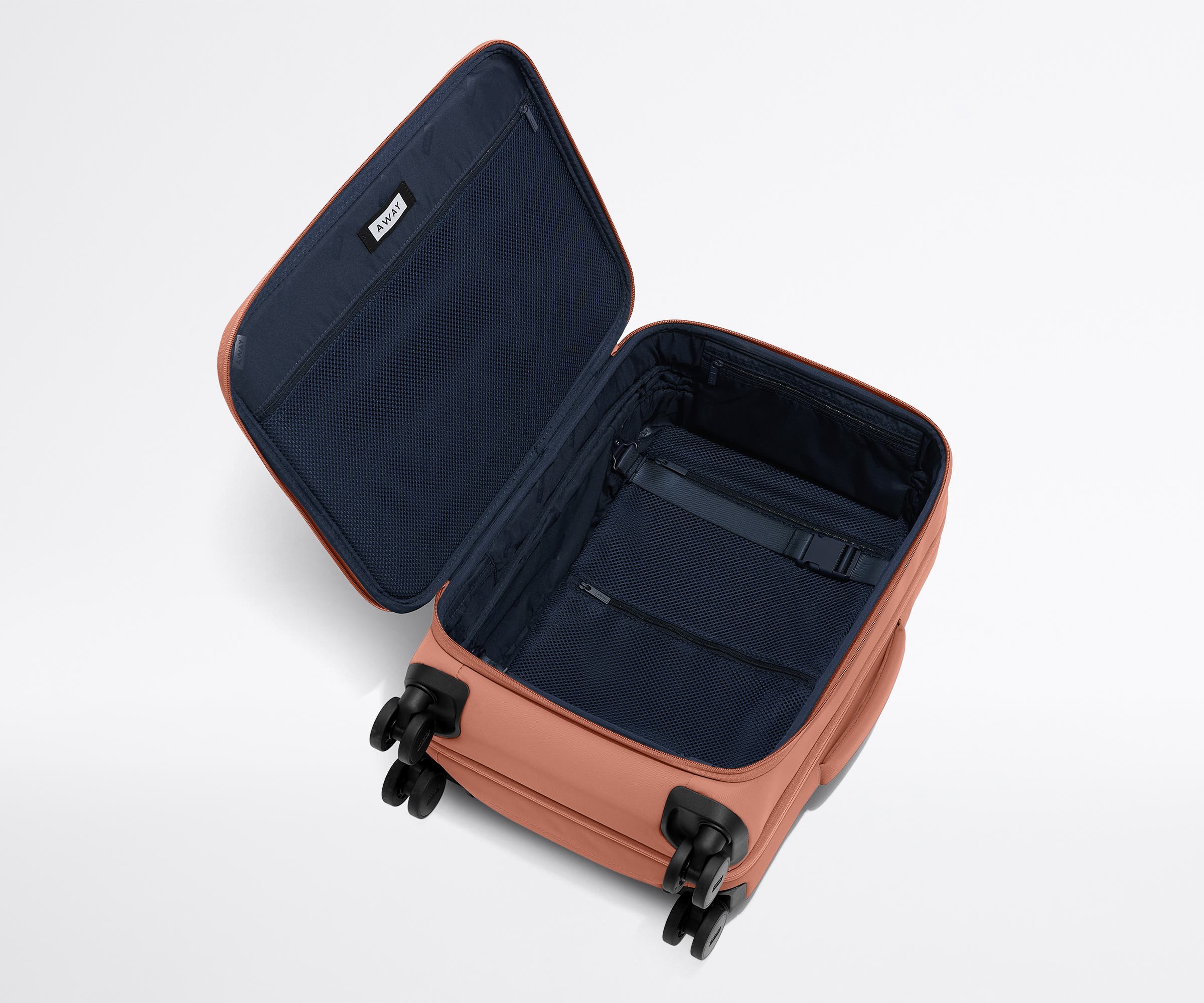 Softside Carry-On in Clay Pink
