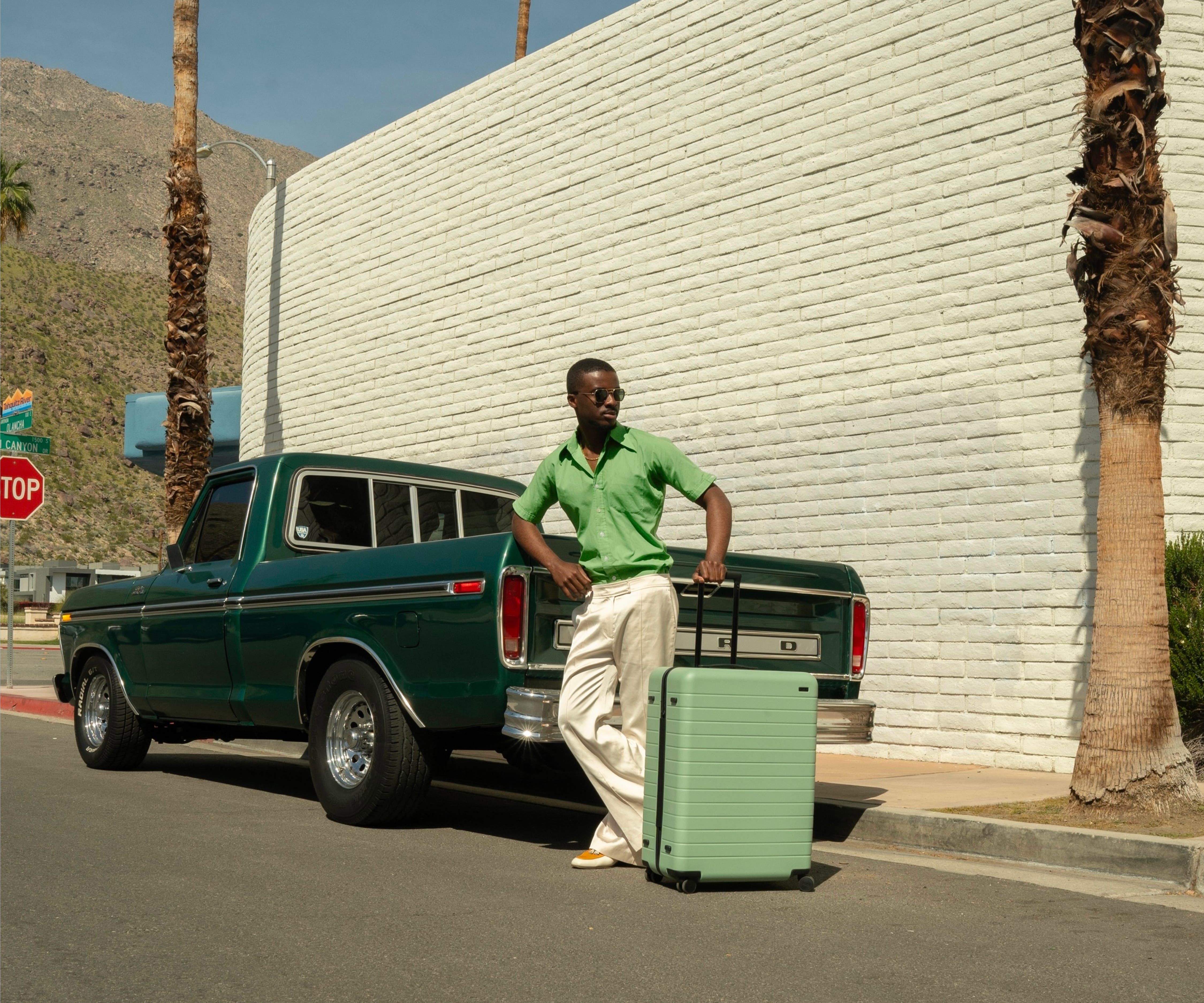 The Carry-On in Sea Green