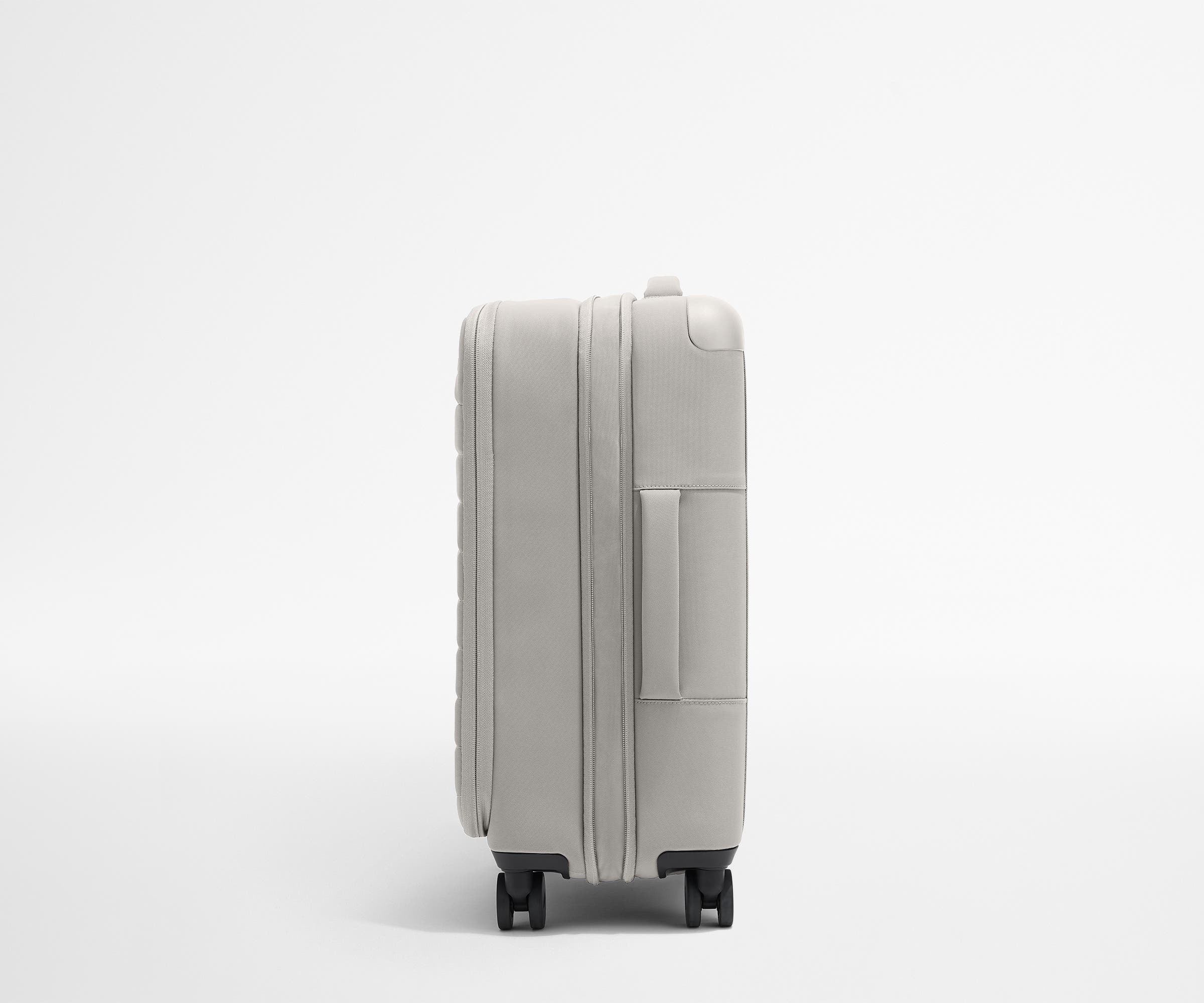 Softside Bigger Carry-On in Cloud Gray