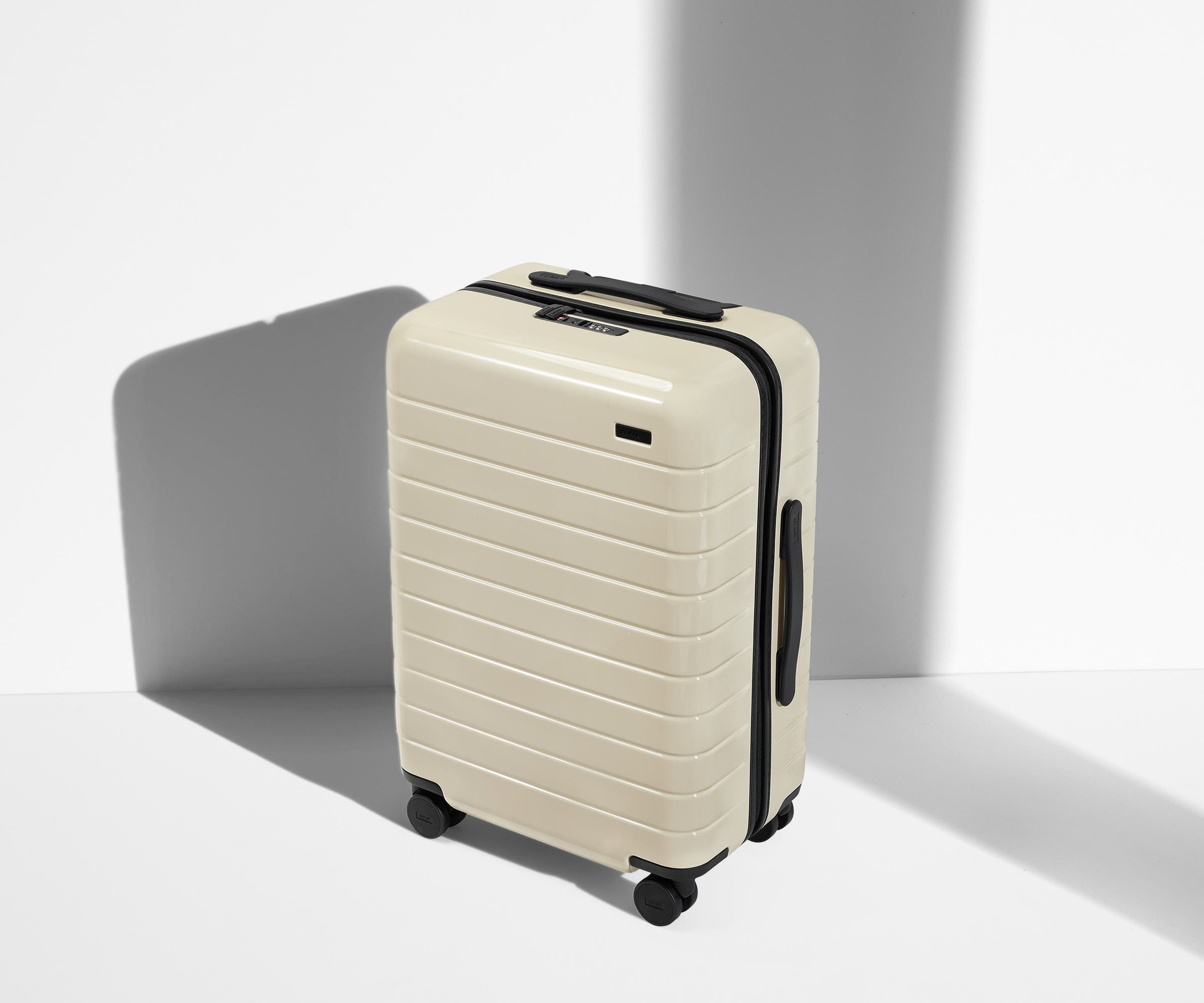 The Bigger Carry-On in Salt White (Gloss)