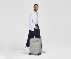 Softside Bigger Carry-On in Cloud Gray