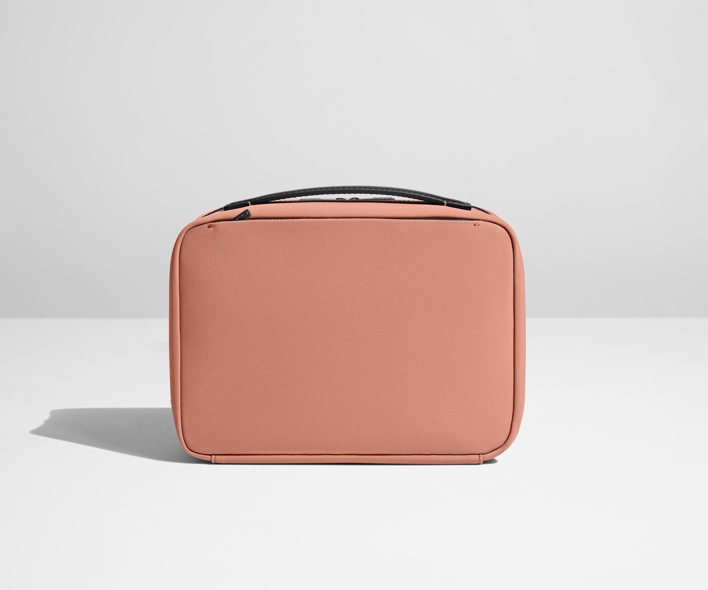 The Hanging Toiletry Bag in Clay Pink